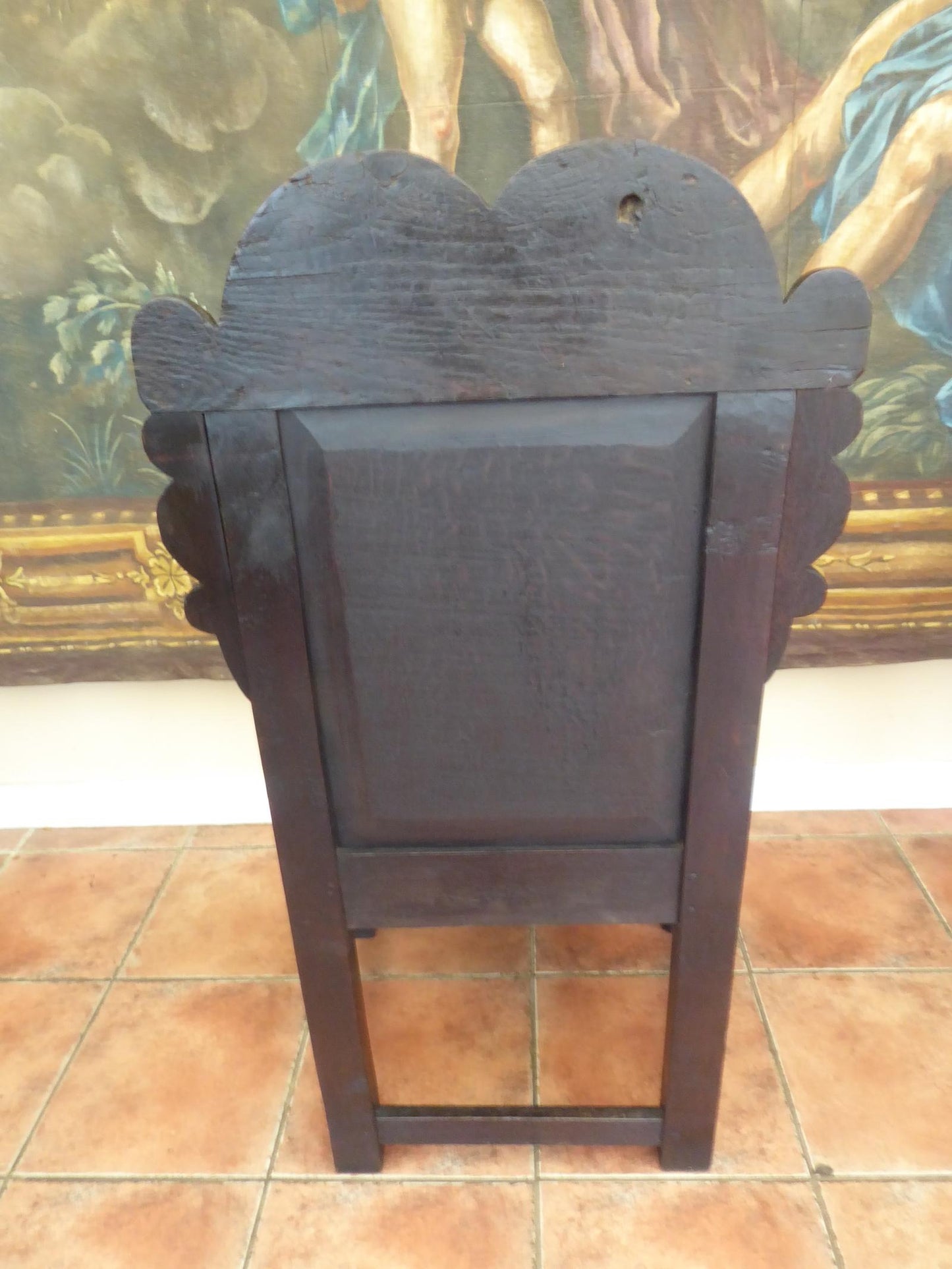 Wainscot Chair Oak 1850 Suit Country Cottage